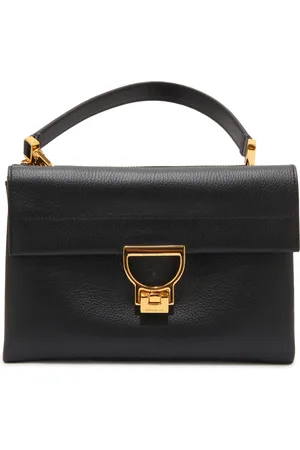Coccinelle Tassen, Dames, Zwart, ONE Size, Leer, Arlettis Leren Tas met Schouderband