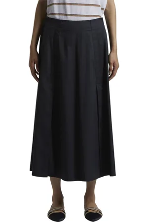 PESERICO SIGN Rokken, Dames, Blauw, XS, Stijlvolle ROK P05647 Jurk