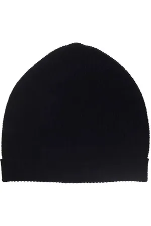 ALPHA STUDIO Accessoires, Heren, Blauw, M, Wol, Blauwe Merino Ribbel Heren Hoed