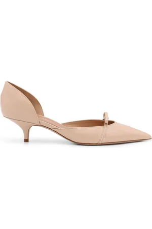 Salvatore Ferragamo Schoenen, Dames, , 36 EU, Leer, pumps met strikdetail