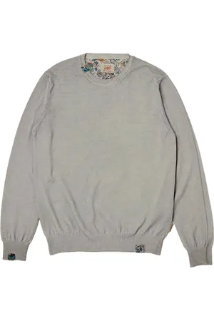 BOB der Bär Truien, Heren, Grijs, XL, Katoen, Katoenen Jersey Koud Geverfd Lente Slim