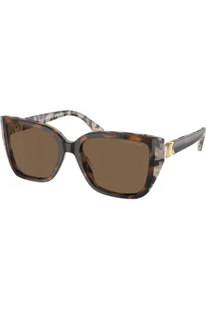 Michael Kors Accessoires, Dames, Bruin, 55 MM, Zonnebril