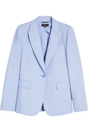 Max Mara Jassen, Dames, Blauw, 2Xs, Weekend Blazer Quito