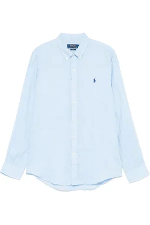 Ralph Lauren Overhemden, Heren, Blauw, M, Overhemd