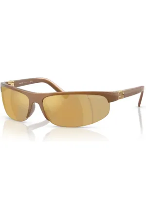 Miu Miu Accessoires, unisex, Bruin, ONE Size, Stijlvol A02S Mode Accessoire