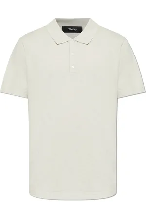 THEORY Tops, Heren, Groen, S, Katoen, Katoenen poloshirt