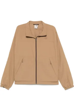 The North Face Jassen, Heren, Bruin, 2Xl, Bruine Suiker Buitenshuis Jas Elastische Manchetten