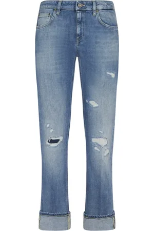 Dondup Jeans, Dames, Blauw, W28, Coco Special Broek