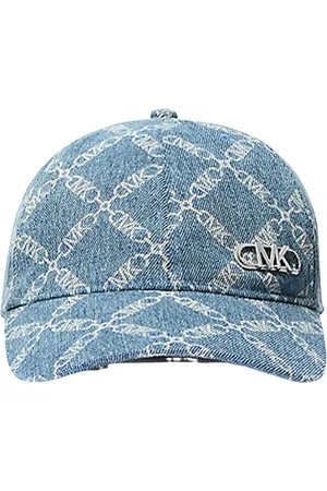 Michael Kors Accessoires, Dames, Blauw, ONE Size, Denim, Chic Empire Denim Baseball Cap