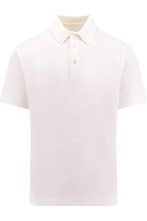 Givenchy Tops, Heren, Wit, S, Katoen, Witte T-shirts en Polos 4G Borduurwerk