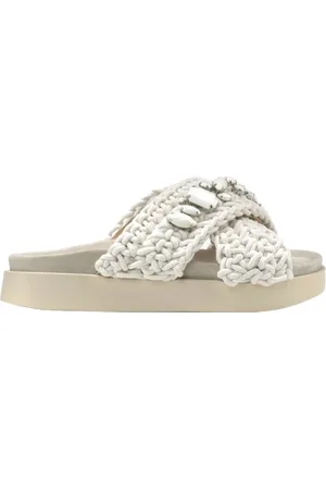 INUIKII Schoenen, Dames, , 36 EU, Bohemian Glamour Sandalen met Edelstenen