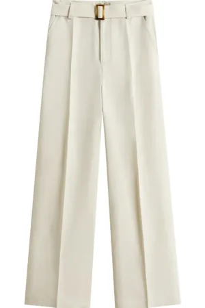 Woolrich Broeken, Dames, , W28, Linnen, Stijlvolle Linnen Broek