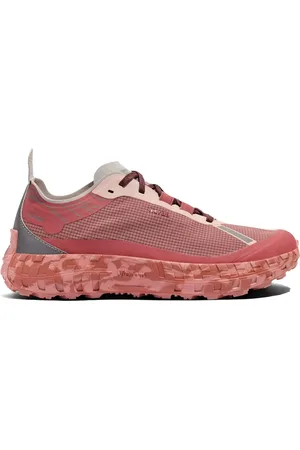 Norda Schoenen, Heren, Rood, 43 1/2 EU, Reflecterende Veterschoen met Vibram® Zool