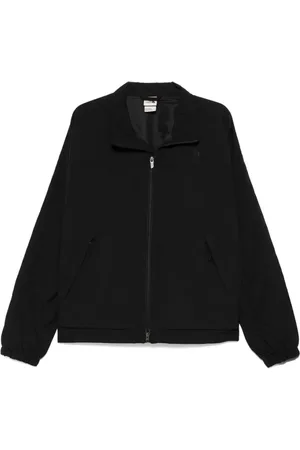 The North Face Jassen, Heren, Zwart, L, Zwarte Jas met Ritssluiting en Trekkoordzoom
