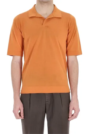 BALLANTYNE Tops, Heren, Oranje, XL, Katoen, Oranje Polo T-shirts en Polos