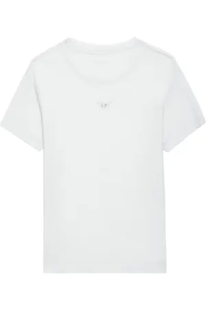 Zadig & Voltaire Tops, Dames, Wit, L, Witte T-shirts en Polos