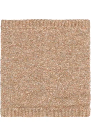 RANRA Accessoires, Heren, , ONE Size, Katoen, Geribbelde Gebreide Nekwarmer