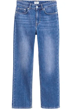 Filippa K Jeans, Dames, Blauw, W25, Cropped Wash Jeans