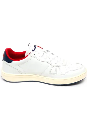Lotto Schoenen, Heren, Wit, 42 EU, Wit/Blauw Handtekening Schoenen
