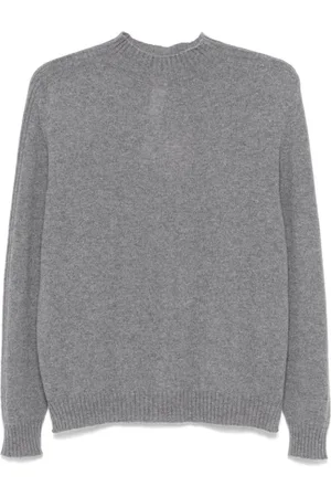 Twin-Set Truien, Dames, Grijs, XS, Middengrijze Coltrui Sweater