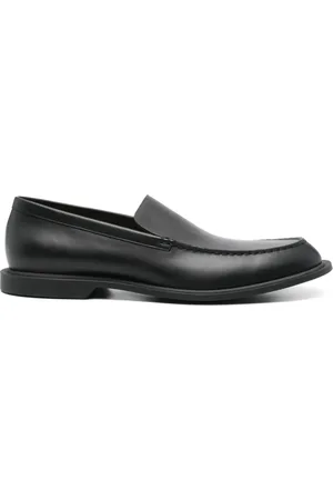 The Row Schoenen, Heren, Zwart, 42 EU, Klassieke Zwarte Loafer Schoen