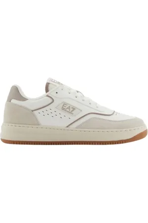 EA7 Schoenen, Heren, Wit, 41 EU, Witte Sneakers voor Mannen