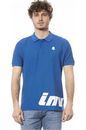 Invicta Tops, Heren, Blauw, L, Katoen, Klassiek Heren Polo Shirt