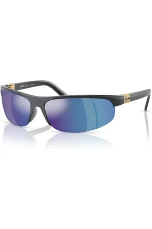 Miu Miu Accessoires, unisex, Blauw, ONE Size, Stijlvol A02S Mode Accessoire