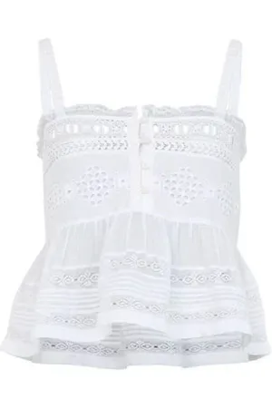 Isabel Marant Tops, Dames, Wit, M, Witte Denys Top