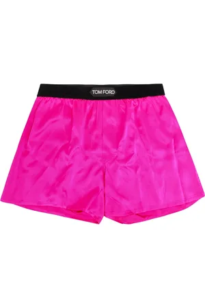Tom Ford Ondergoed, Heren, Roze, L, Luxe Zijden Boxershorts Aw 23