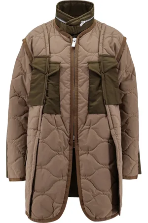 SACAI Jassen, Dames, , L, Nylon, Jas met ritssluiting en nylon zakken