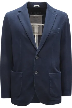 Circolo Jassen, Heren, Blauw, M, Delavé Piquet Jack in Indigo