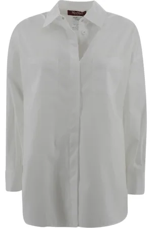 Max Mara Blouses & Shirts, Dames, Wit, 3Xs, Witte Jassen voor Vrouwen