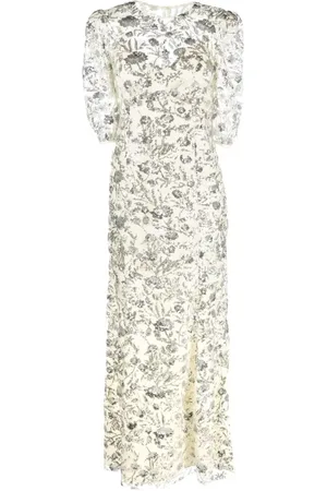 Self-Portrait Kleedjes, Dames, , 2Xs, Polyester, Maxi Kleedjes