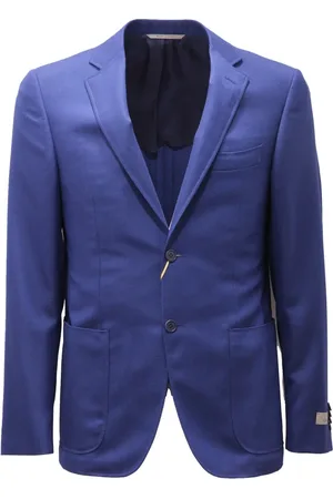 CANALI Jassen, Heren, Blauw, M, Cool Wool Jacket Made in Italy