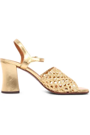 Chie Mihara Schoenen, Dames, Geel, 40 EU, Gouden Pausa Damessandalen