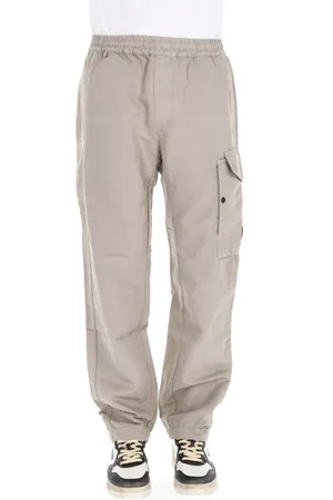 C.P. Company Broeken, Heren, , M, Katoen, Cargo Katoen Linnen Broek