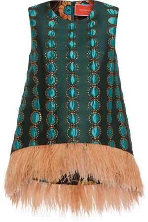 La DoubleJ Tops, Dames, Veelkleurig, S, Winter Sun Jacquard Top