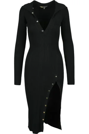 BABYLON Kleedjes, Dames, Zwart, L, Polyester, Damesjurk