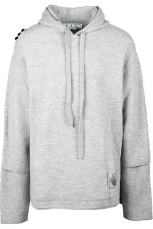 OFF-WHITE Sweatshirts & Hoodies, Heren, Grijs, S, Maglia