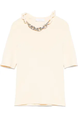 Paco rabanne Tops, Dames, , M, Katoen, T-shirt en Polo Set