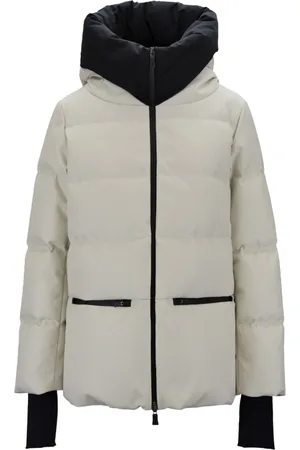HERNO Jassen, Dames, , S, Polyester, Korte donsjas met hoge kraag