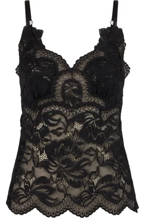 Paco rabanne Tops, Dames, Zwart, M, Zwarte Top voor Vrouwen