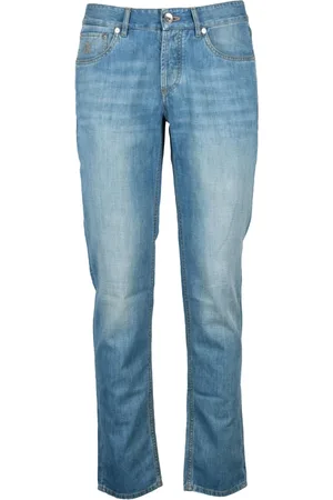 Brunello Cucinelli Jeans, Heren, Blauw, S, Katoen, Jeans