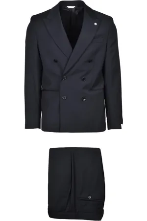 Manuel Ritz Pakken, Heren, Zwart, 2Xl, Wol, Herenpak