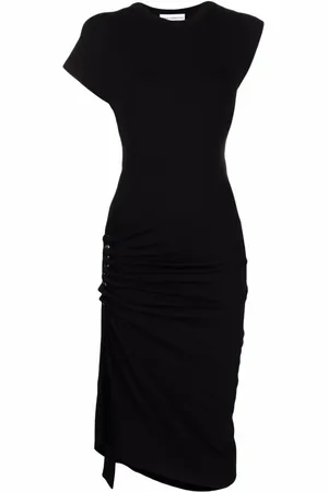 Paco rabanne Kleedjes, Dames, Zwart, S, Zwarte jurk voor vrouwen
