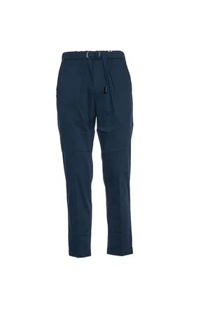 White Sand Broeken, Heren, Blauw, XS, Katoen, Verstelbare trekkoordbroek voor mannen