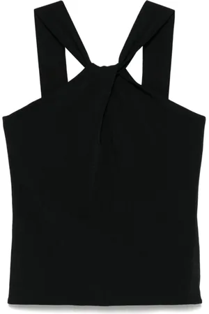 D.EXTERIOR Tops, Dames, Zwart, M, Zwart Top Verhoog Stijl Kantoor