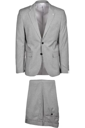 Manuel Ritz Pakken, Heren, Grijs, L, Polyester, Herenpak