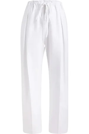 Khaite Broeken, Dames, Wit, M, Katoen, Trenton Broek